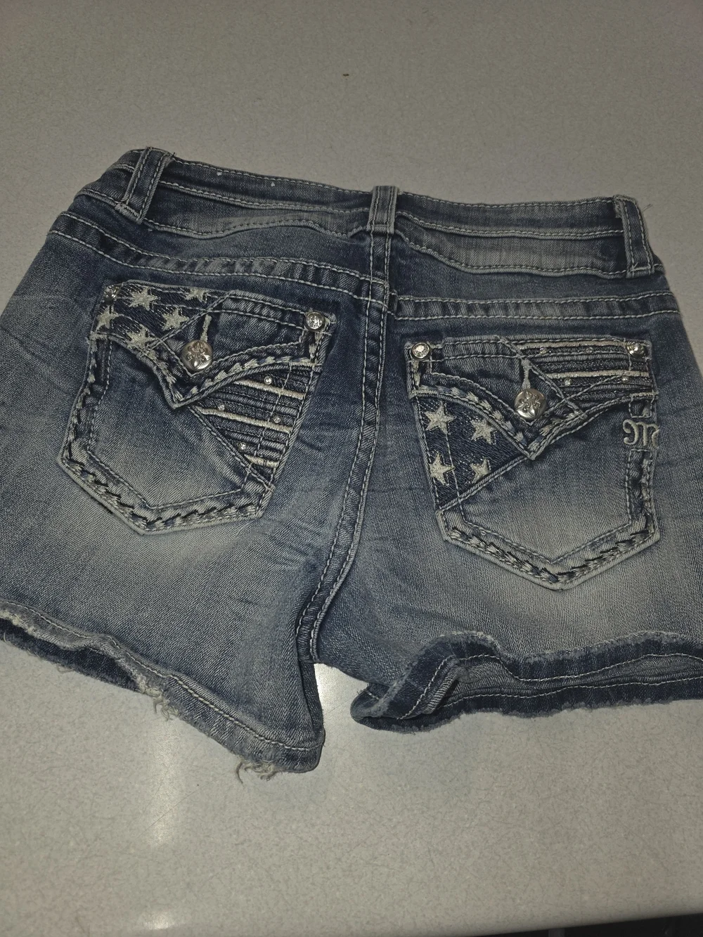 Miss Me Women's Denim Shorts in Blue